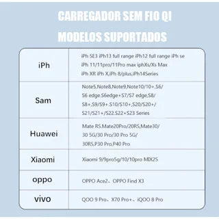 Carregador Portátil Magnético Magsafe iOS/Android 5000mAh