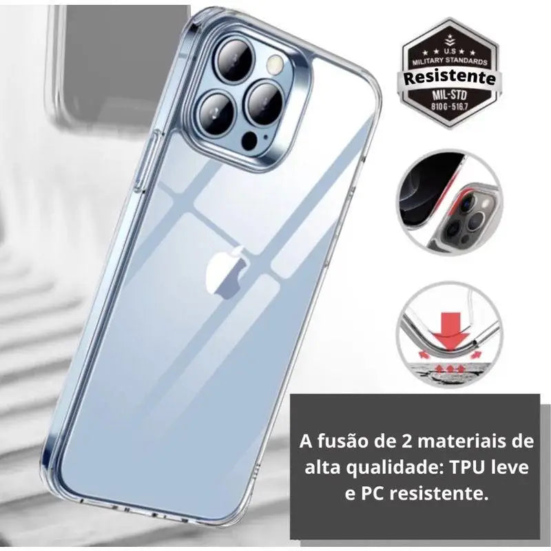 Case SPACE  anti impacto para iPhone