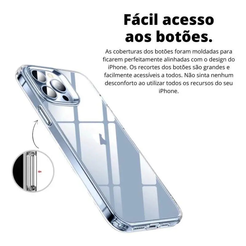 Case SPACE  anti impacto para iPhone